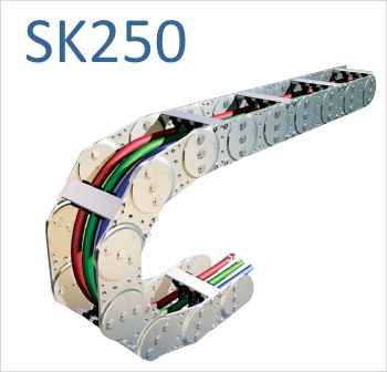Кабельная цепь стальной серии SK250