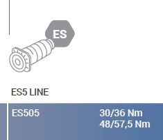 Для шпиндельной головы HSD НST610 (480 Нм) : шпиндели HSD ES505