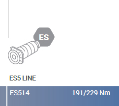 Для шпиндельной головы HSD FA290 45°: шпиндели HSD ES514 (191/229Нм)