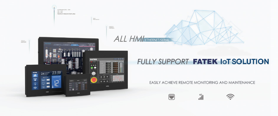 Панели оператора FATEK HMI полностью поддерживают FATEK IoT