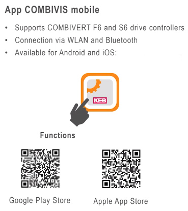 Программное обеспечение KEB COMBIVIS mobile