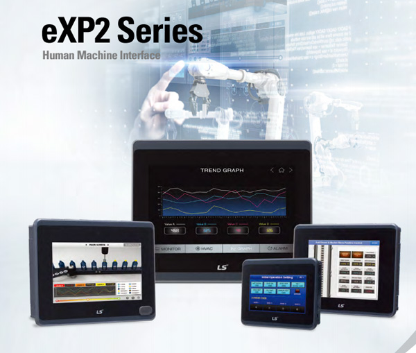 HMI панели eXP2 Series от LS Electric
