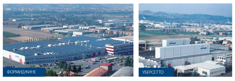 Заводы компании Motovario (Мотоварио) (Италия)