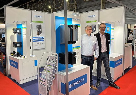 Inovance продемонстрировала свой ассортимент продукции на выставке во Франции Inovance продемонстрировала свой ассортимент продукции на выставке во Франции
