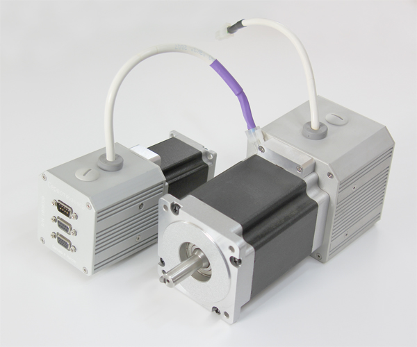 Общий вид интегрированного сервопривода Сервопривод интегрированный - общий вид