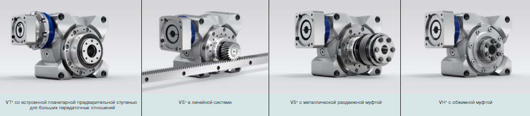 Червячные редукторы WITTENSTEIN alpha Advanced Line Серия VH+ / VS+ / VT+ «Виттенштайн Альфа» (Германия)